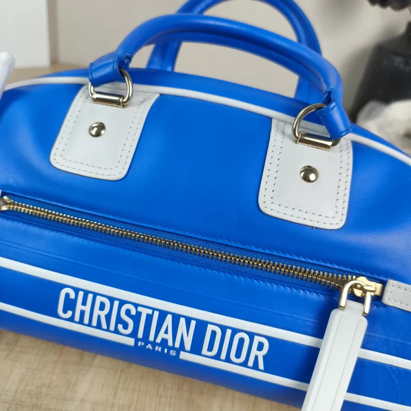 DIOR Top Handle Bag Vibe Bowling Calfskin Small 24.5 × 11.5 × 14.5 cm — detail view 4 of 12