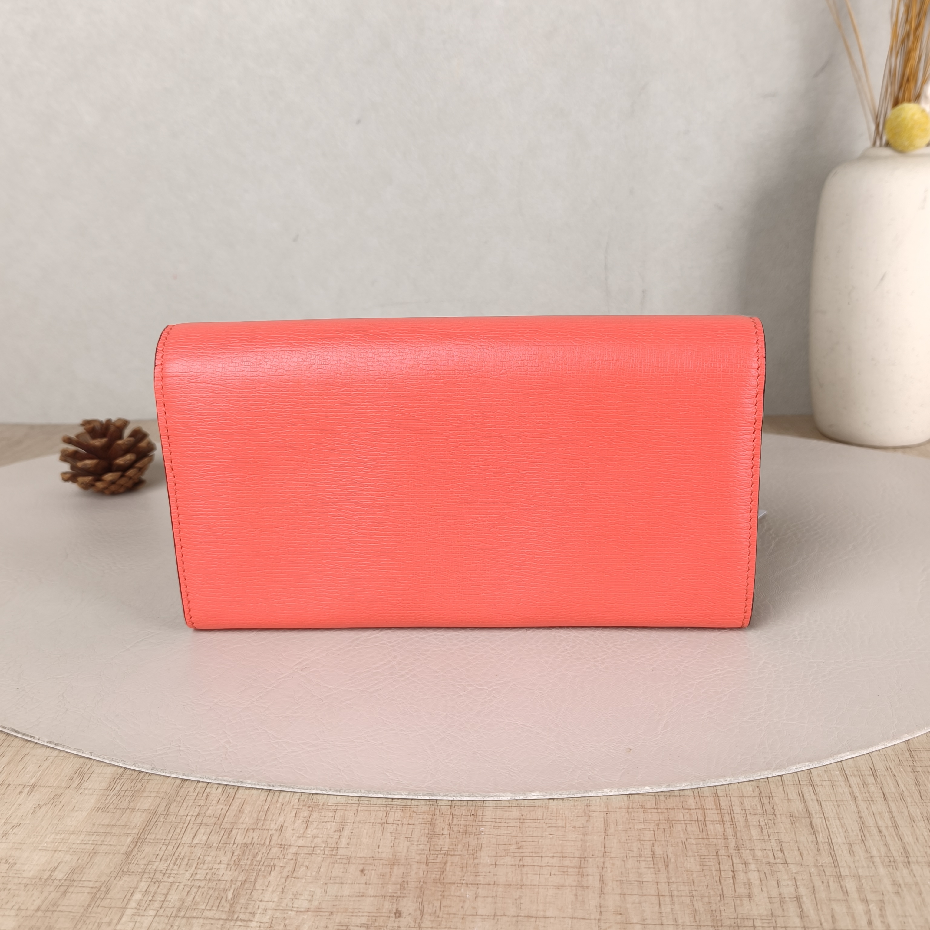GUCCI Wallet Horsebit 1955Collection Horsebit Wallet Red Calfskin One Size19 × 3 × 10 cm — cover view 5 of 6