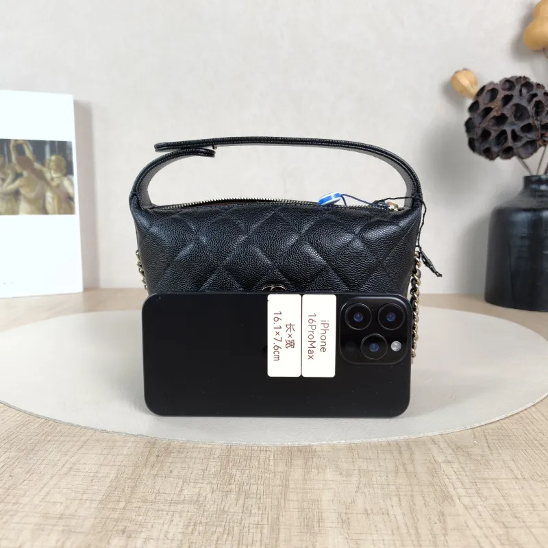 Chanel Crossbody Bag25c Vanity Case Bag Black Grained Calfskin One Size16 × 6 × 13 cm — cover view 5 of 5