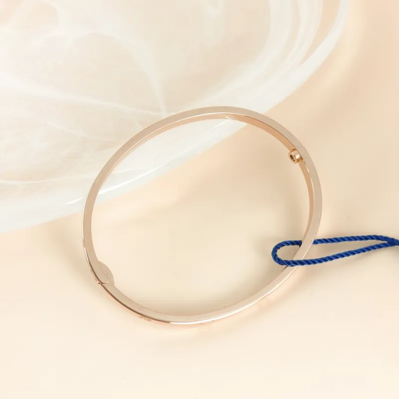 CARTIER Bangle Love Collection Bangle Rose Gold 18KR ose Gold Small Edition 16 — cover view 5 of 7