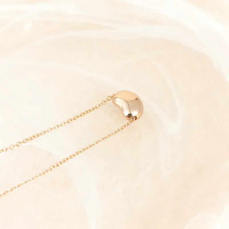 Tiffany&Co. Necklace Elsa Peretti Bean design Collection Necklace Yellow Gold Yellow Gold 18KY ellow Gold 9 40.6 — cover view 5 of 9