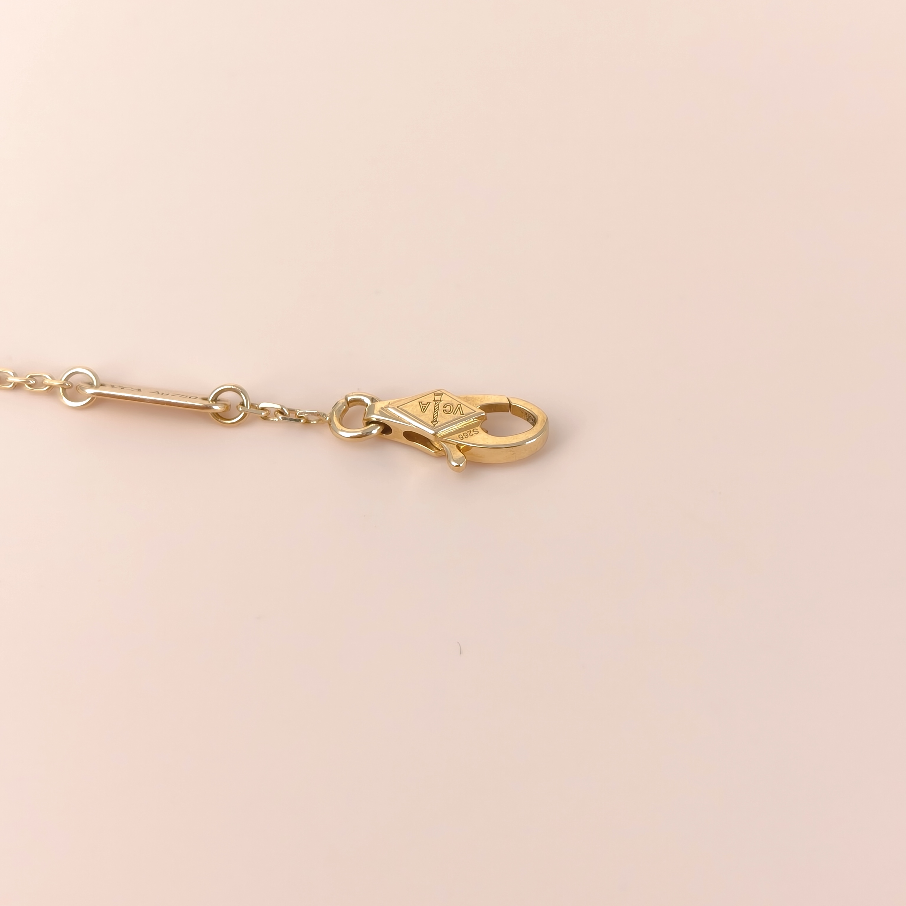Van Cleef & Arpels Bracelet Frivole Collection Yellow Gold 18KY ellow Gold Diamondmini17.5cm — cover view 7 of 11
