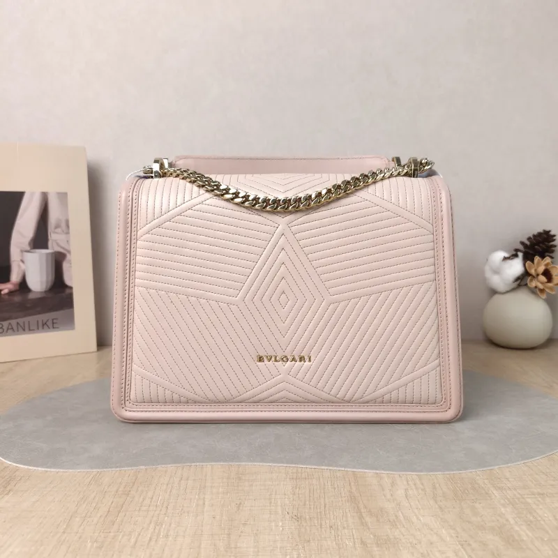 Bvlgari Crossbody Bag Serpenti Diamond Blast Lambskin 28.5 × 8.5 × 20 cm — cover view 3 of 6