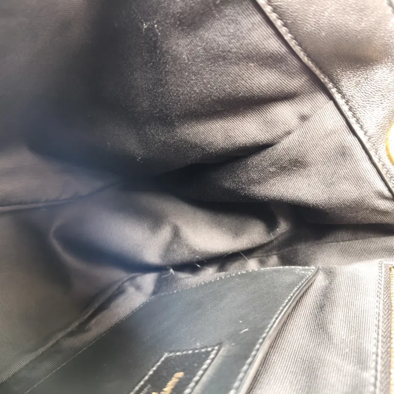 SAINT LAURENT Crossbody Bag Jamie 4.3 Chain Bag Black SL ambskin Medium 29 × 9.5 × 21 cm — detail view 1 of 13
