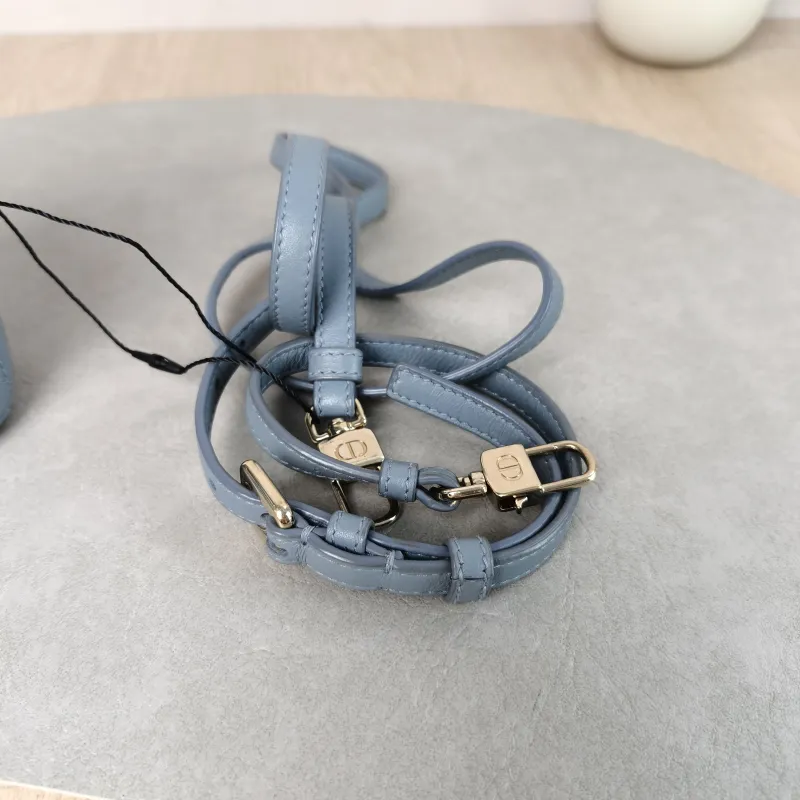 DIOR Crossbody Bag Lady Vanity Cosmetic Bag Lambskin Mini 11 × 7 × 10 cm — detail view 8 of 9