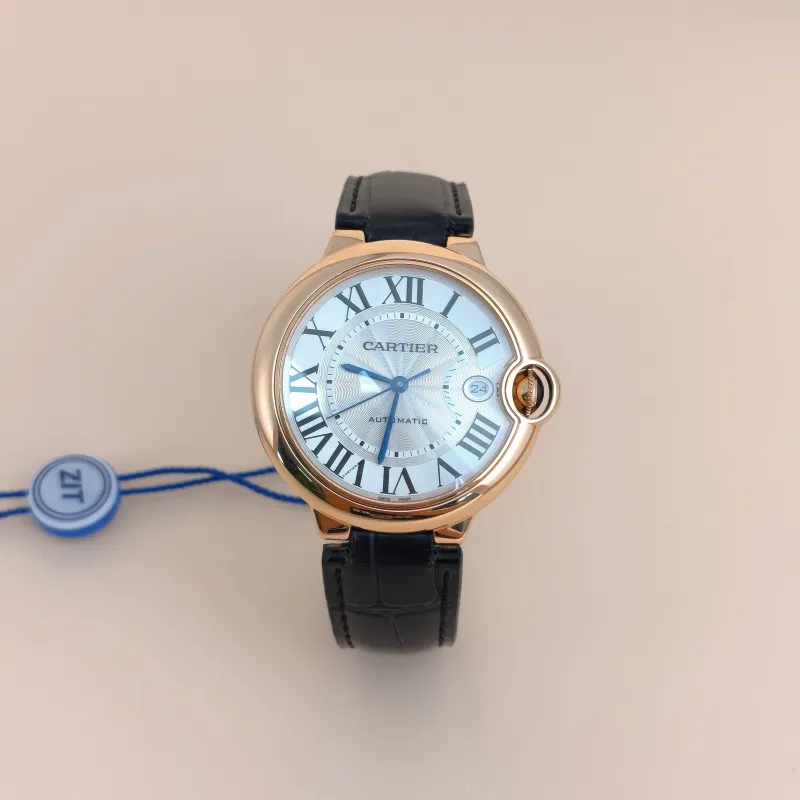 CARTIER Watch Ballon Bleu de Collection Watch Silver18KR ose Gold One Size40