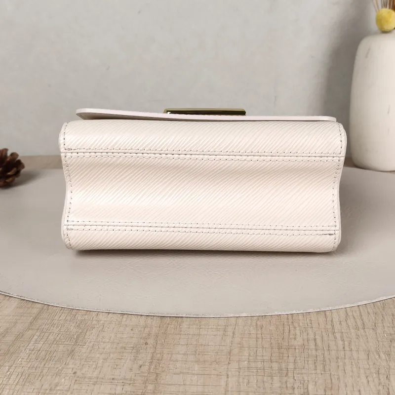 Louis Vuitton Crossbody Bag Twist White Epi Embossed Calfskin Small19 × 9 × 15 cm — cover view 5 of 5