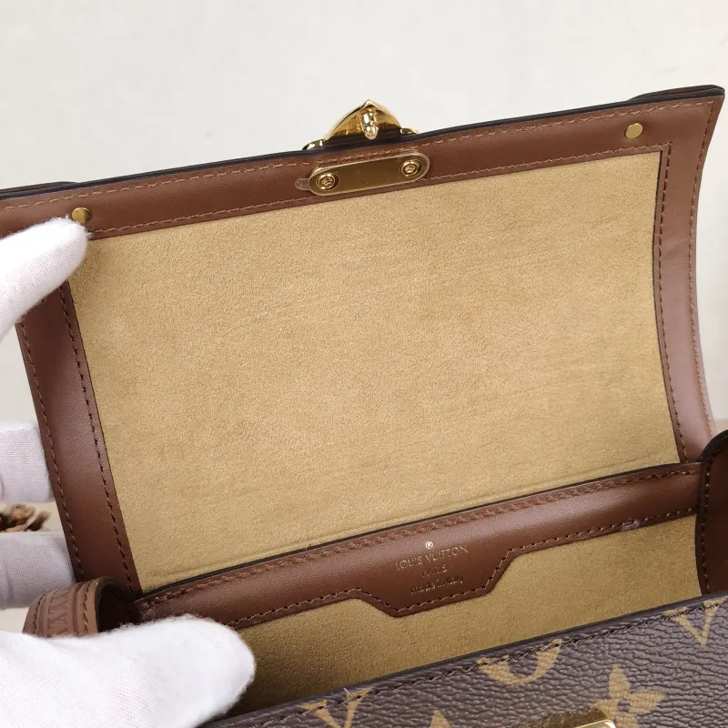 Louis Vuitton Crossbody Bag Papillon Trunk Monogram PVC Small 19 × 9 × 9 cm — detail view 12 of 12