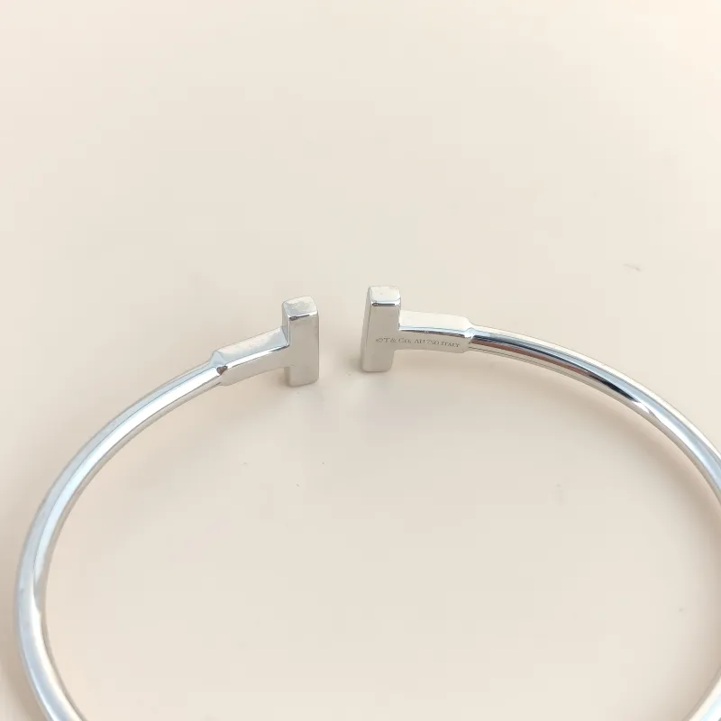 Tiffany&Co. Bangle TC ollection T White Gold White Gold18KW hite Gold Diamond Medium16.4 — cover view 4 of 7