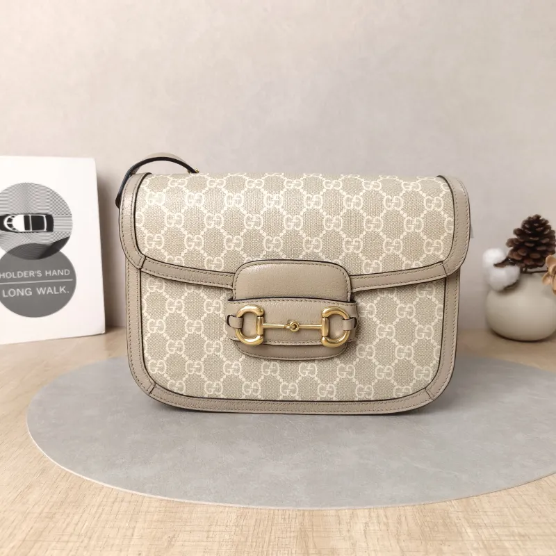 GUCCI Crossbody Bag Horsebit 1955 Horsebit Medium PVC Medium25 × 8 × 18 cm