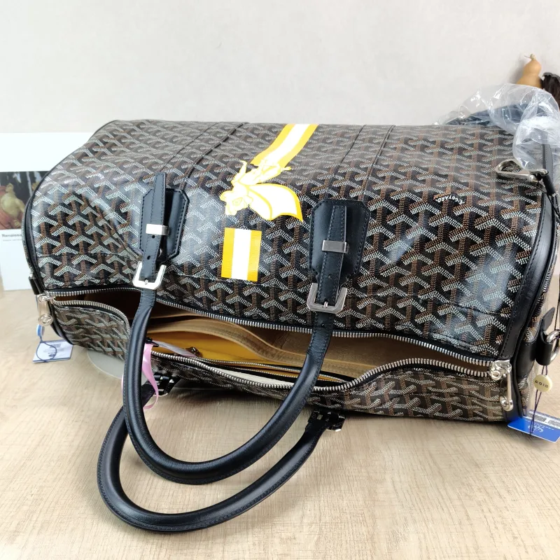 GOYARD Top Handle Bag Croisiere Black PVC One Size 53 × 25 × 25 cm — detail view 5 of 15