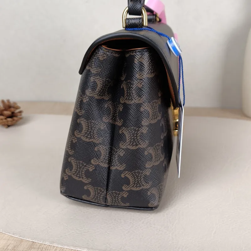 CELINE Top Handle Bag TEEN NINO Top Handle Bag Monogram PVC Small 20 × 8 × 13 cm — detail view 7 of 14