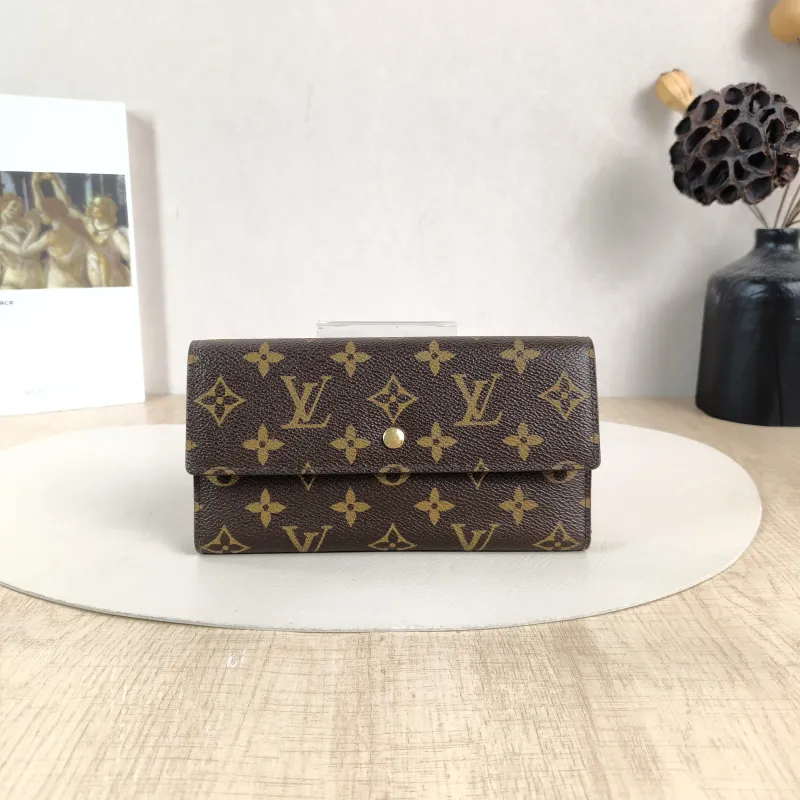Louis Vuitton Wallet Edition Wallet Monogram PVC 19 × 2.5 × 10.5 cm