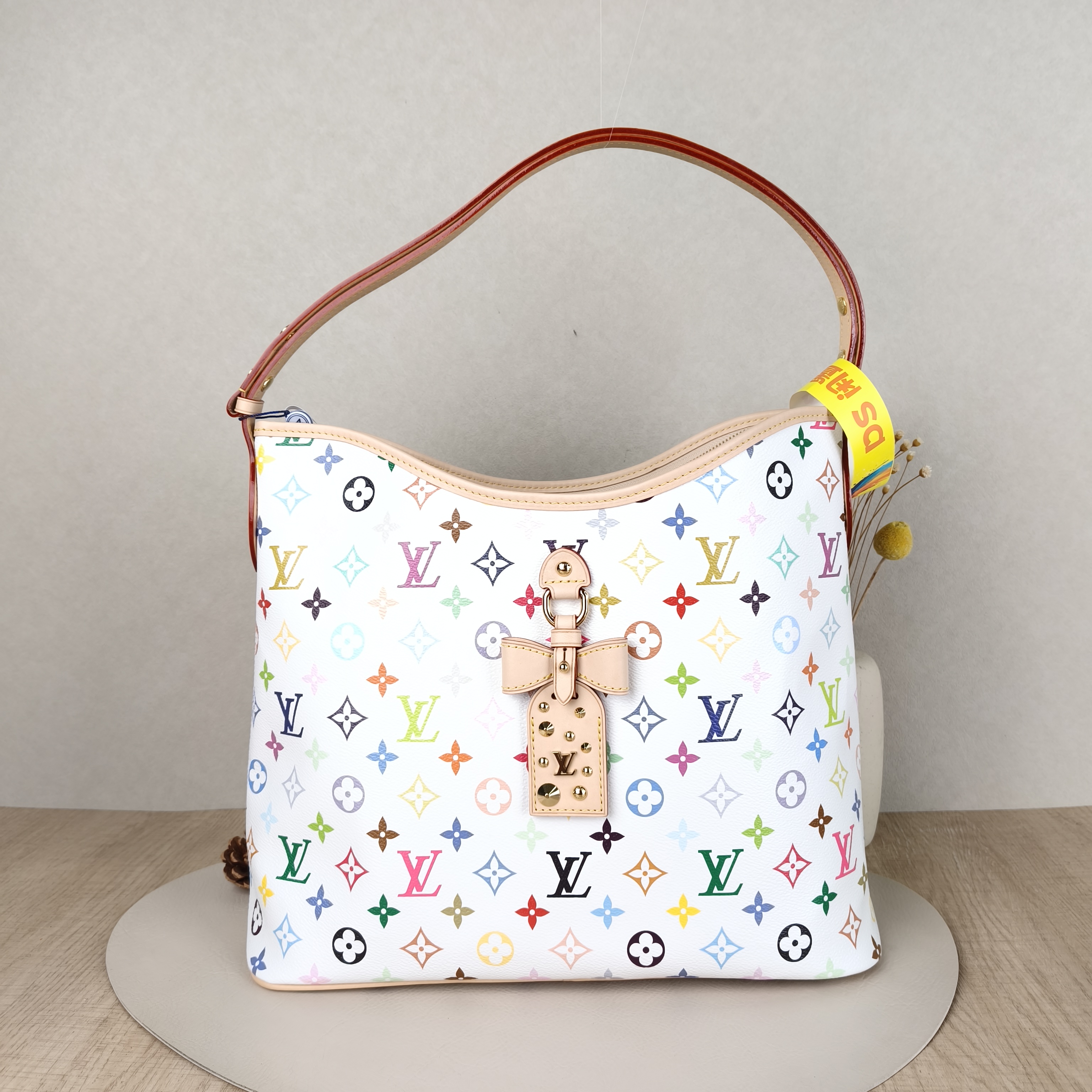 Louis Vuitton Shoulder Bag Lineup Multicolore PVC 34.5 × 13 × 26 cm