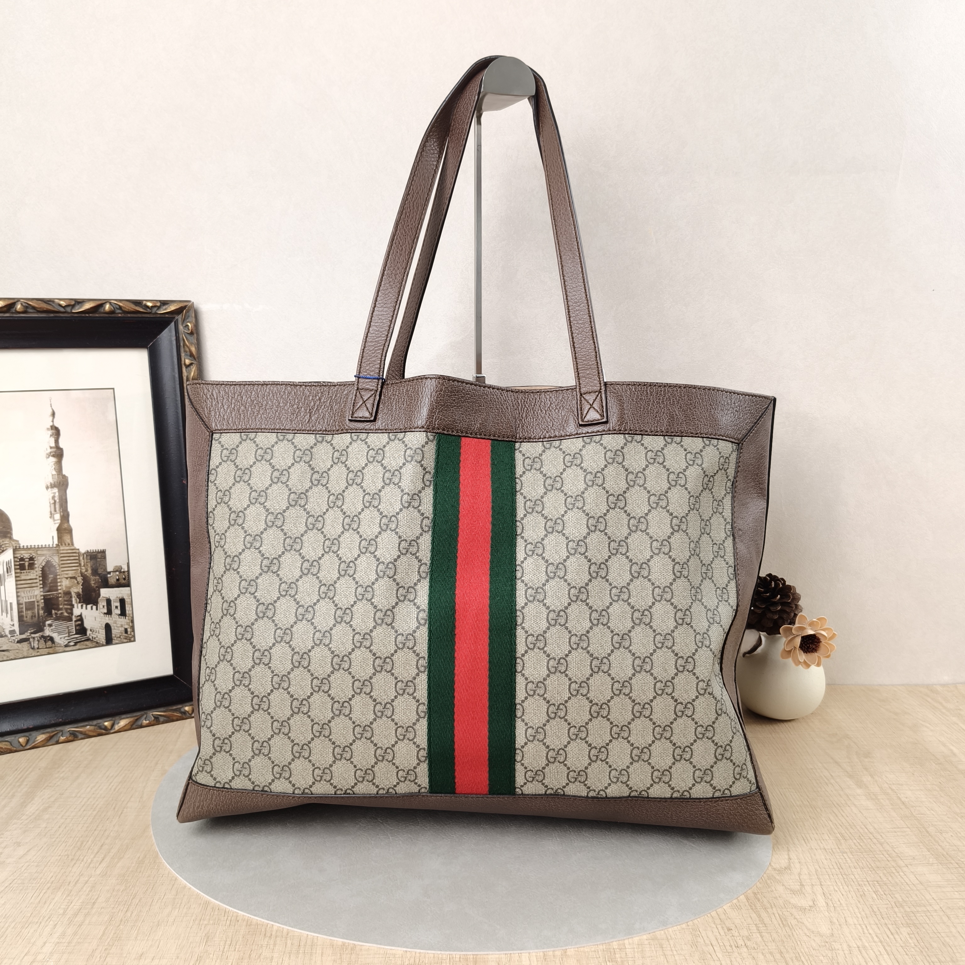 GUCCI Shoulder Bag Ophidia Tote Bag Monogram PVC One Size43 × 15 × 33 cm — cover view 5 of 5