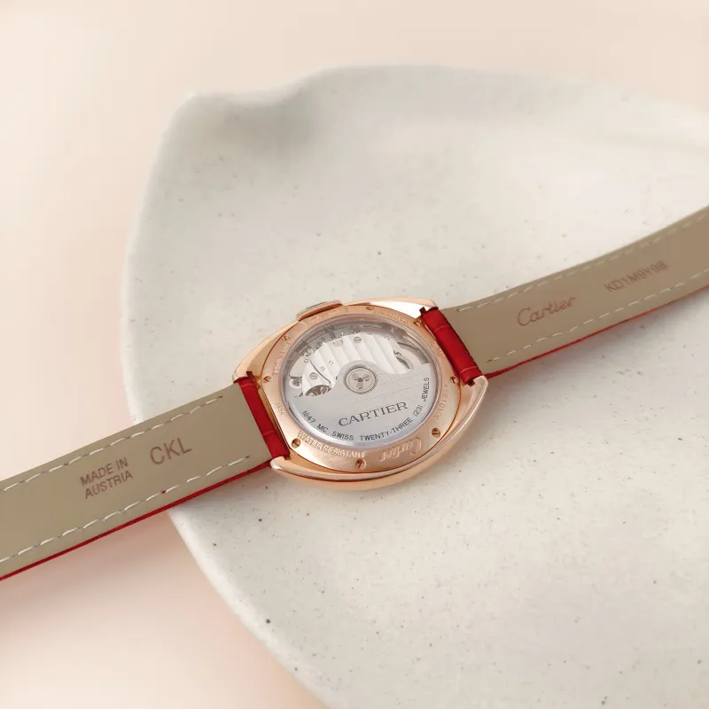 CARTIER Watch Collection Watch Silver 18k One Size 18k 35 — cover view 2 of 10