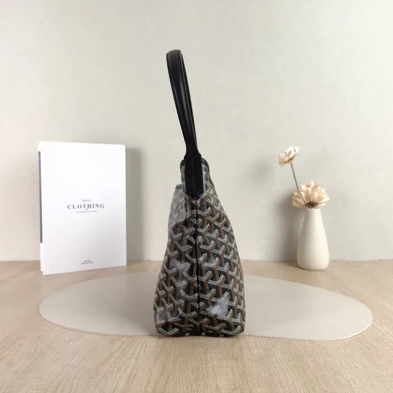 GOYARD Shoulder Bag Boheme Hobo​ Black PVC Mini 29 × 11 × 18.5 cm — detail view 9 of 9