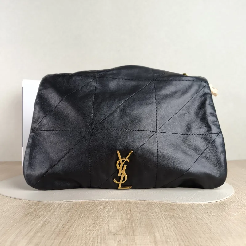 SAINT LAURENT Crossbody Bag Jamie 4.3 Chain Bag Black SL ambskin Large 43 × 9 × 29 cm