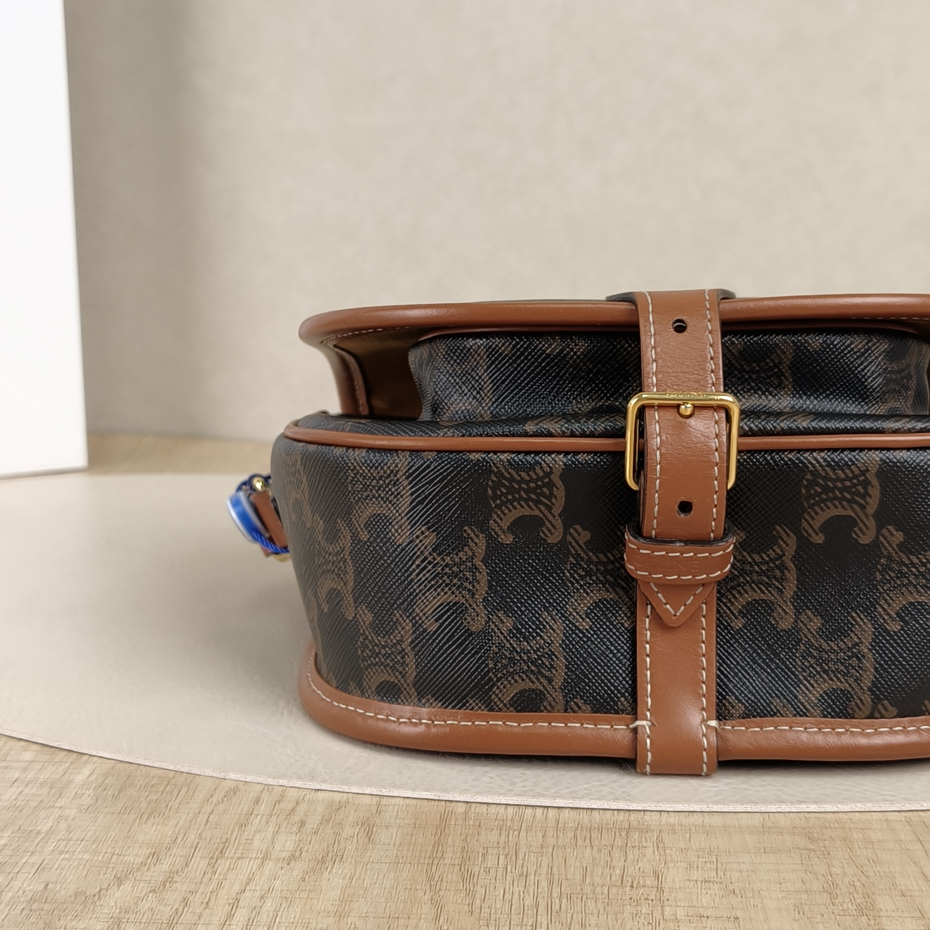 CELINE Crossbody Bag FOLCO Monogram PVC Medium18.5 × 8 × 17 cm — cover view 2 of 8