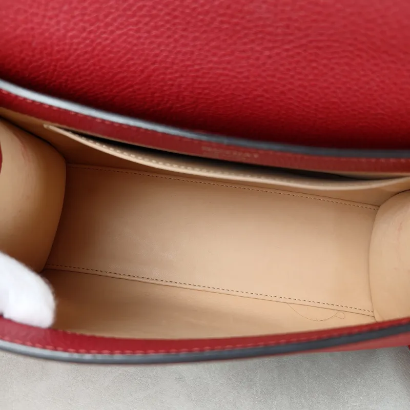 Moynat Crossbody Bag rejane Top Handle Crossbody Bag Red Calfskin Small 26 × 11 × 18 cm — detail view 16 of 16