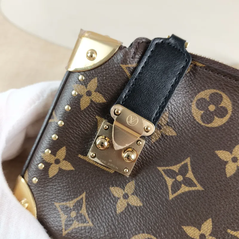 Louis Vuitton Crossbody Bag Slim Trunk Box Monogram PVC Medium 23 × 4 × 12 cm — detail view 3 of 12
