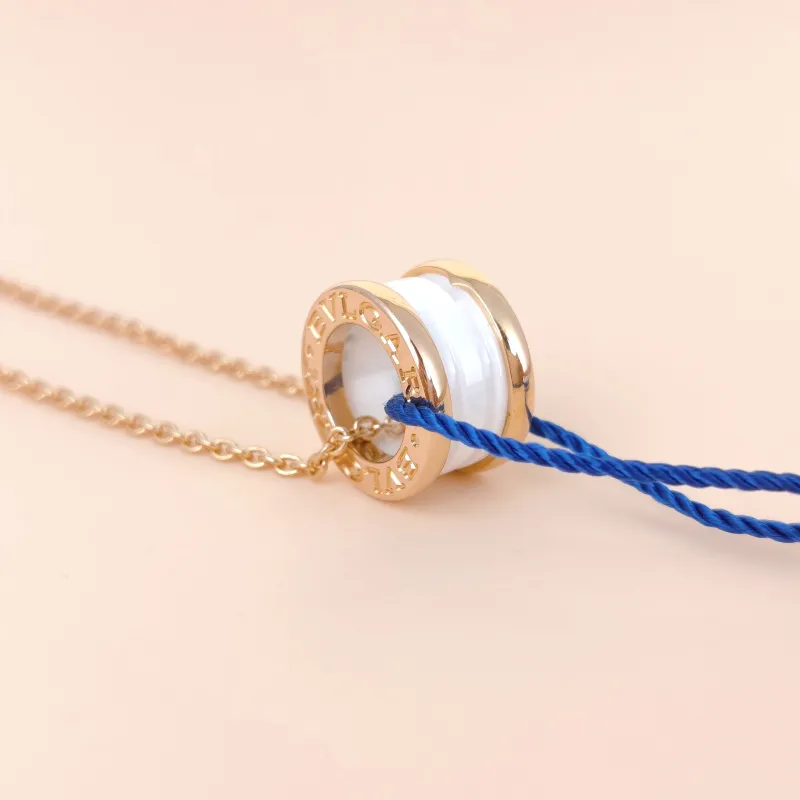 Bvlgari Necklace B.ZERO1Collection White Rose Gold 18KR ose Gold One Size 44cm — cover view 6 of 9