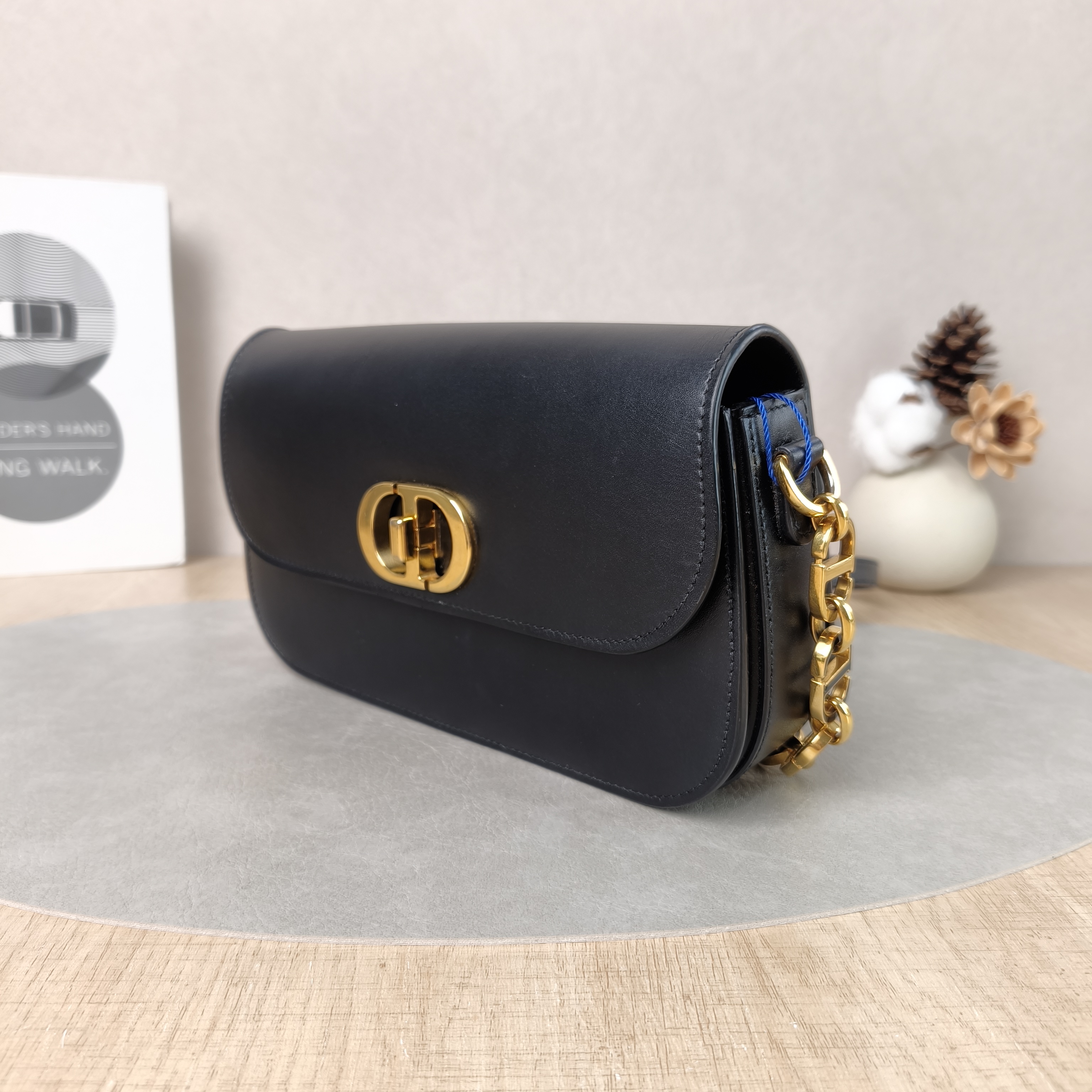 DIOR Crossbody Bag30Montaigne 30 Avenue Black Calfskin Small23 × 6.5 × 13 cm — cover view 5 of 5
