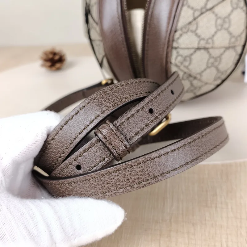 GUCCI Top Handle Bag Ophidia Top Handle Bag Monogram PVC Mini 16 × 16 × 16 cm — detail view 8 of 12