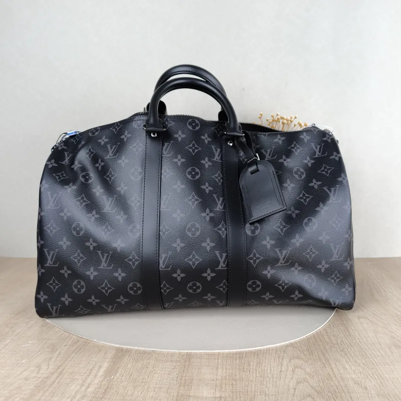 Louis Vuitton Crossbody Bag Keepall 45 Shoulder Strap Edition Monogram PVC One Size 45 × 20 × 27 cm