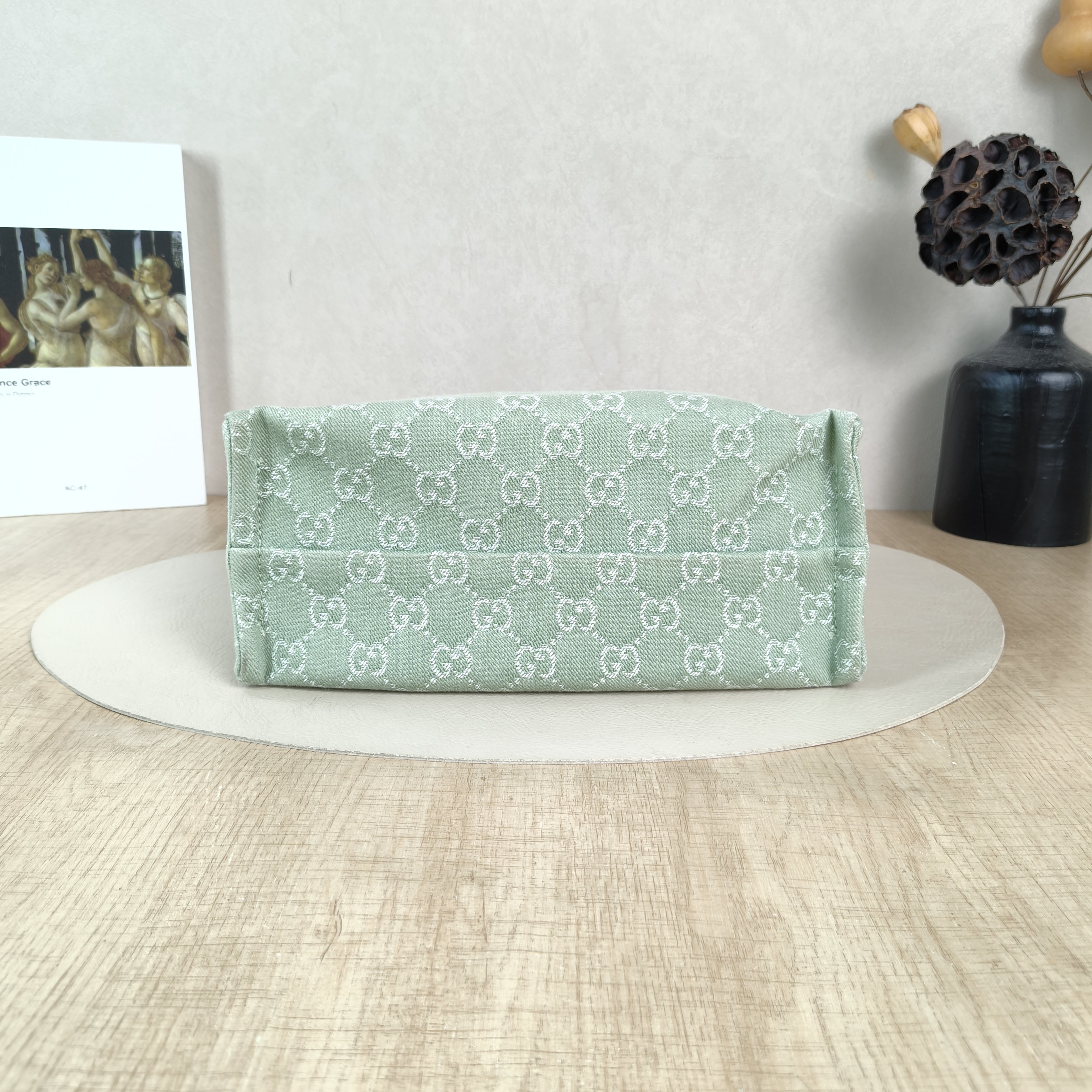 GUCCI Shoulder Bagophidia GG Tote Bag Green Medium27 × 11 × 19 cm — cover view 2 of 5