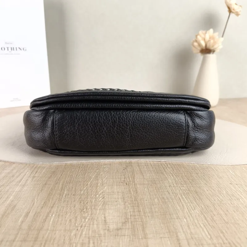 Chanel Shoulder Bag Black Calfskin 24 × 6 × 14 cm 10 Conditioned — cover view 5 of 5