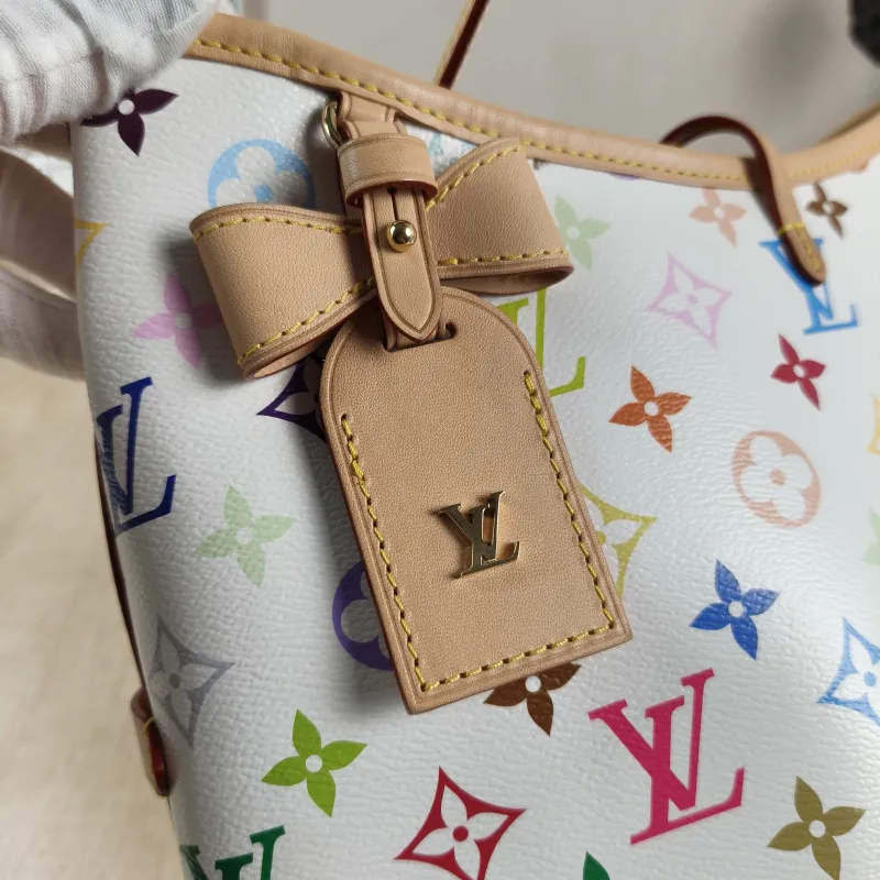 Louis Vuitton Crossbody Bag Carryall Multicolore PVC Small 29 × 12 × 24 cm — detail view 12 of 14