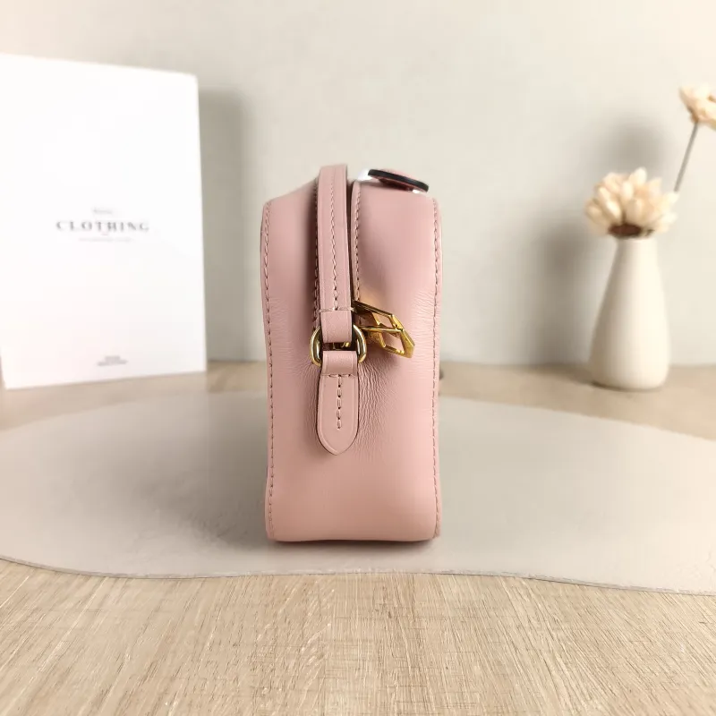 Louis Vuitton Crossbody Bag Saintonge Camera Bag Pink PVC Small 22 × 8 × 16 cm — detail view 7 of 10