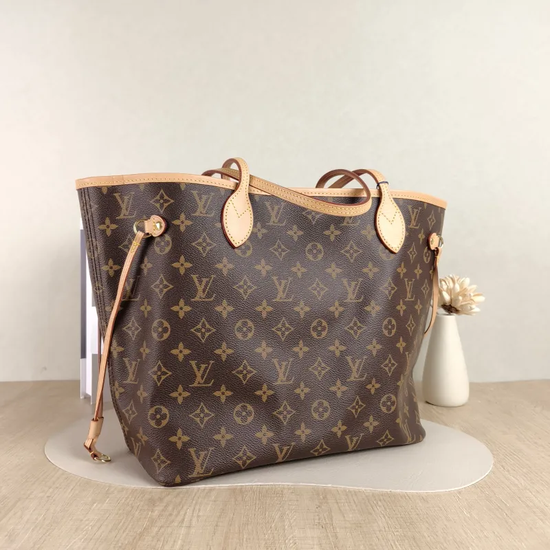 Louis Vuitton Shoulder Bag Neverfull Monogram PVC Medium 31 × 14 × 28 cm — cover view 3 of 4