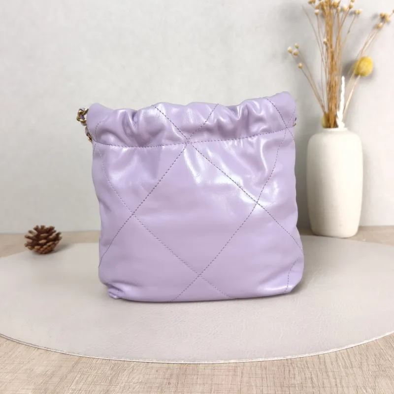 Chanel Crossbody Bag 22Bag Calfskin Mini 20 × 6 × 19 cm — cover view 4 of 5