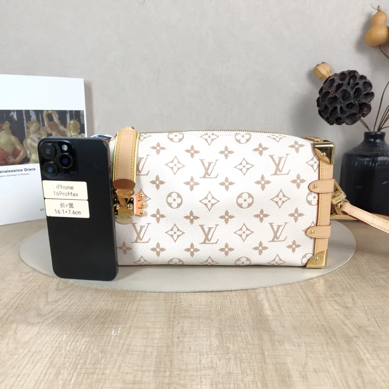 Louis Vuitton Crossbody Bag Side Trunk East West Box PVC Medium 28 × 7 × 15 cm — cover view 5 of 5