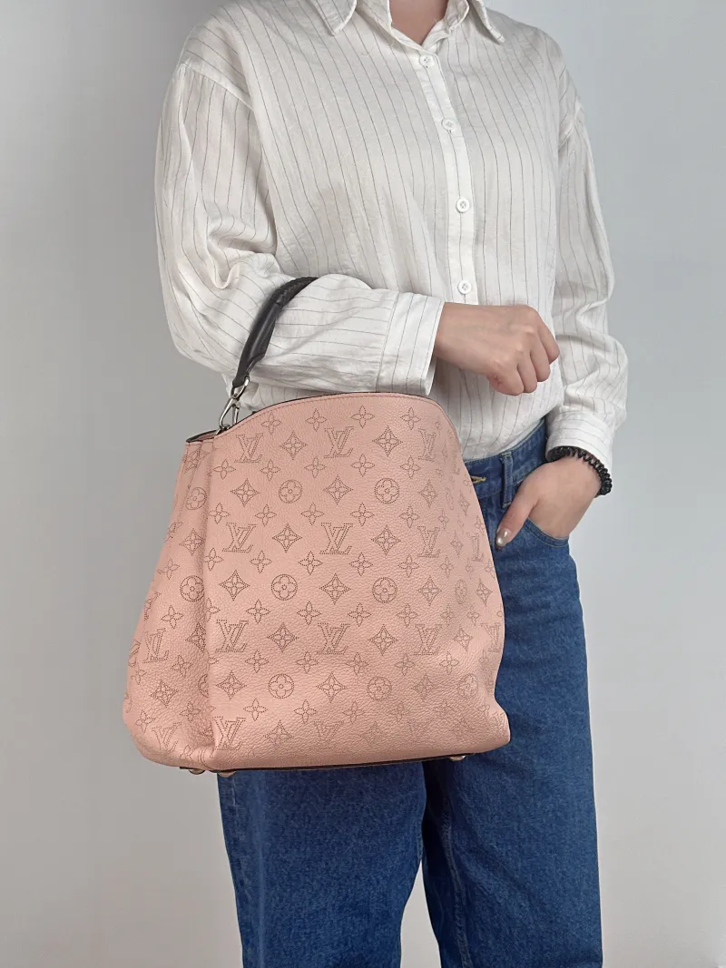 Louis Vuitton Crossbody Bag Babylone Calfskin Large 37 × 18 × 31 cm — on-model view 1 of 3