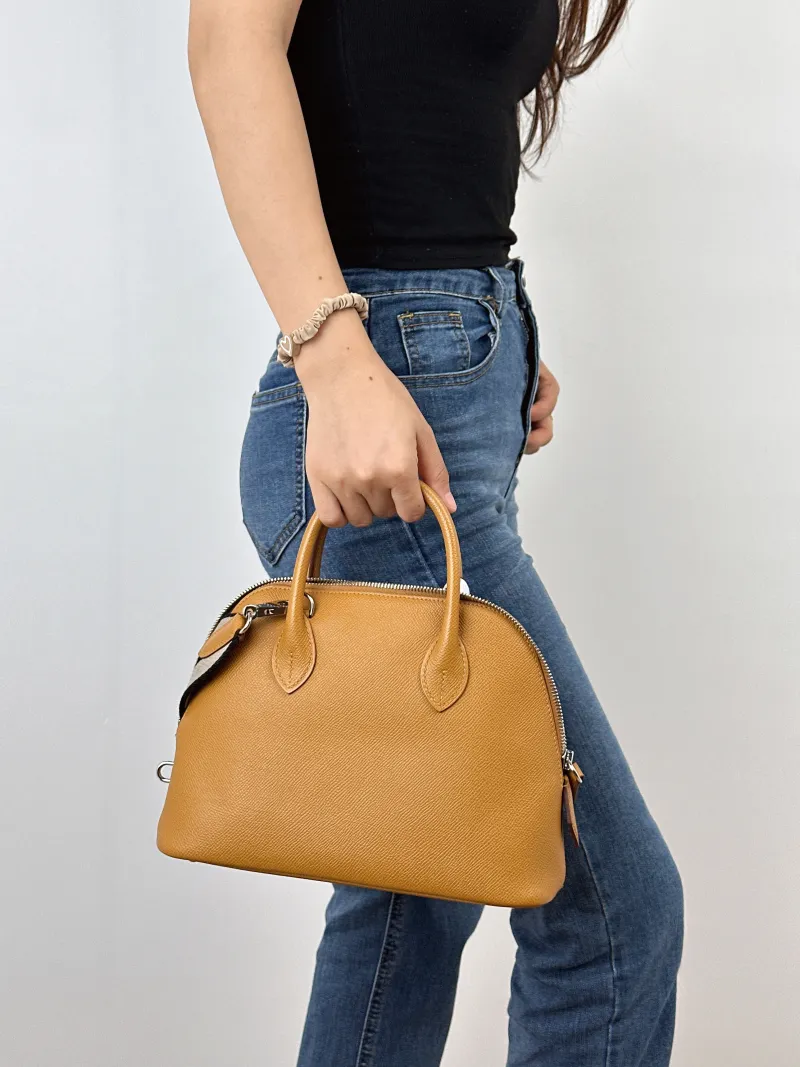 Hermès Crossbody Bag Bolide 1923 Top Handle Bag Epsom Calfskin Small25 × 10.5 × 20 cm — on-model view 2 of 2