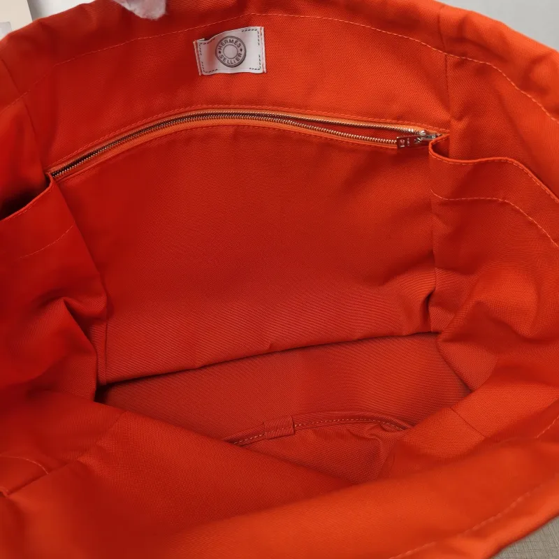 Hermès Top Handle Bag Top Handle Bag Canvas One Size 39 × 15 × 35 cm B — detail view 11 of 15