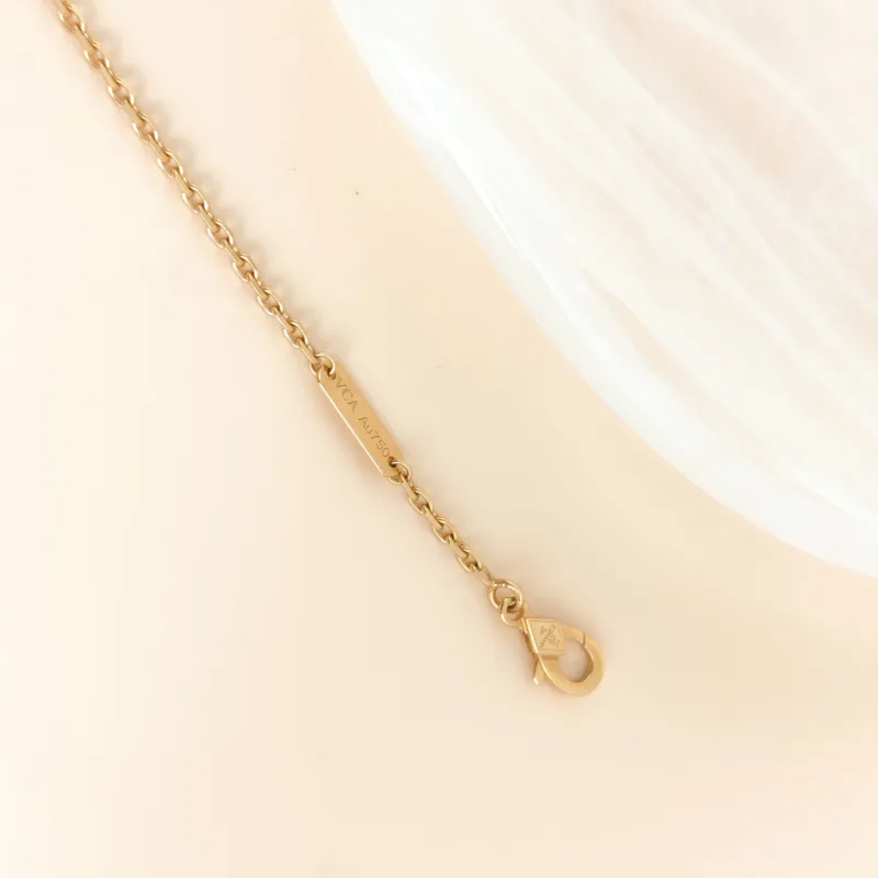 Van Cleef & Arpels Necklace Magic Alhambra Alhambra Collection Necklace Pearl · White Mother-of-Pearl 18KY ellow Gold Magic Large 90cm — cover view 8 of 8