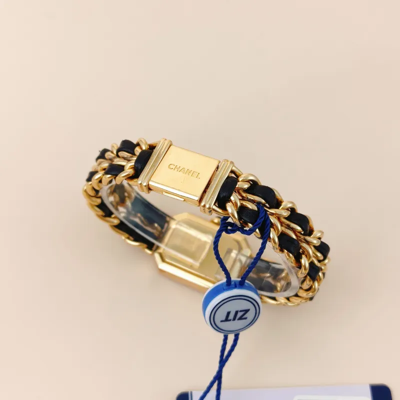 Chanel Watch Première Édition Originale Black with Gold-Tone Hardware Black with Gold-Tone Hardware One Size 26.1*20 L — cover view 2 of 9