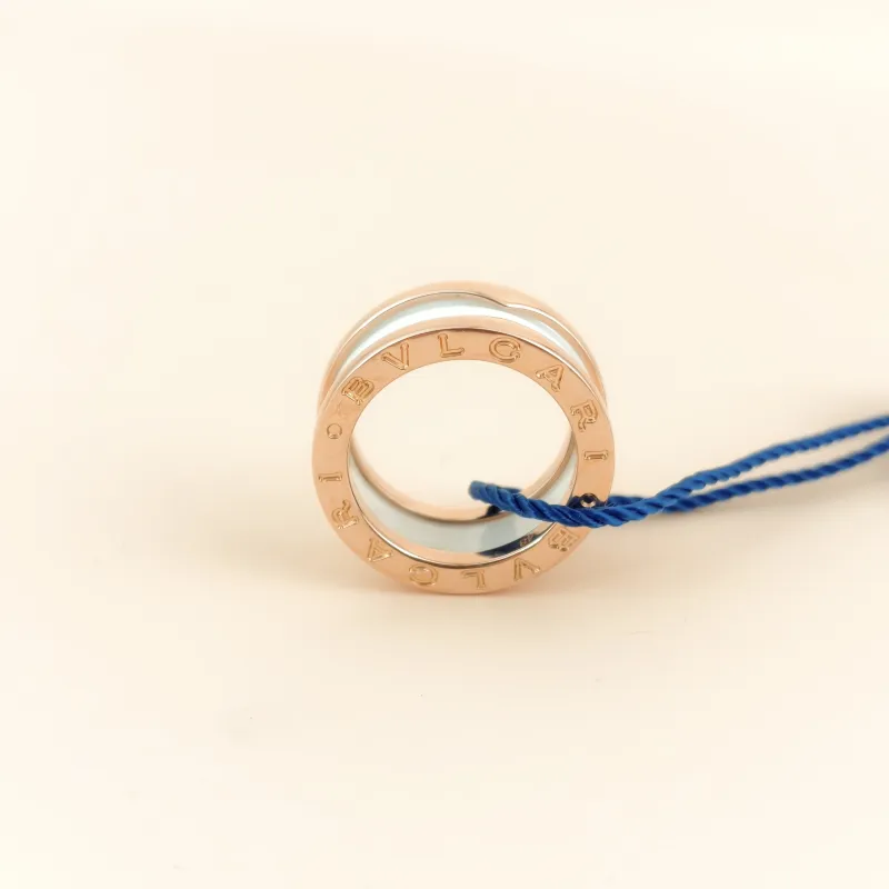 Bvlgari Ring B.zero1Collection Ring Rose Gold 18KR ose Gold One Size 48 — cover view 2 of 8