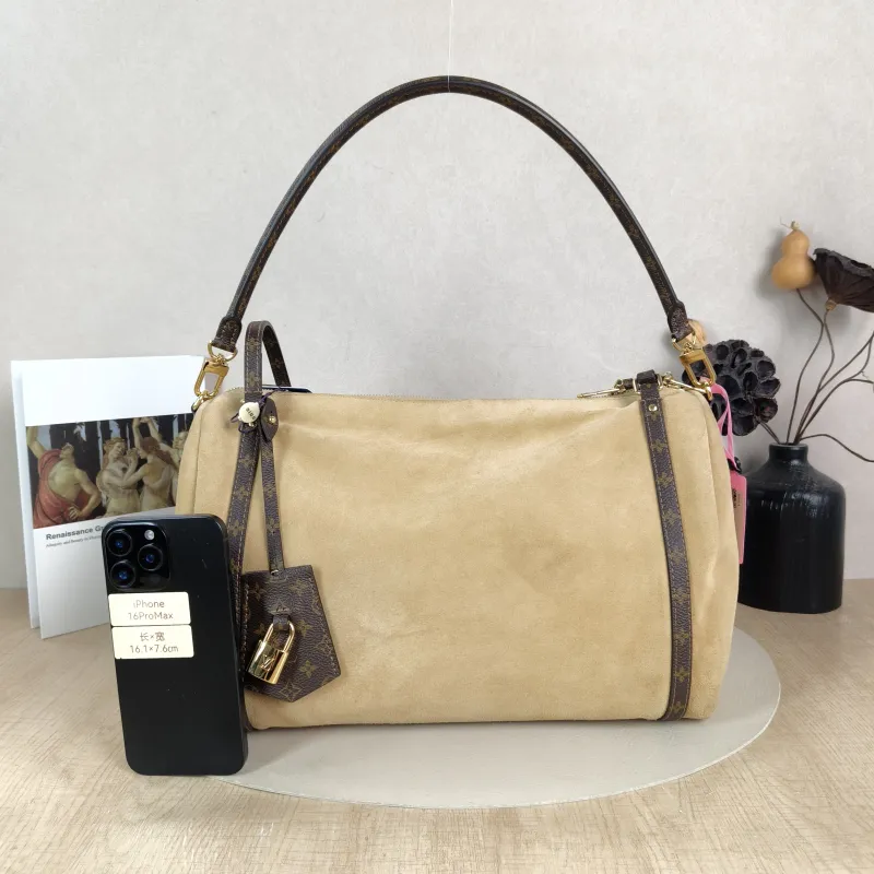 Louis Vuitton Shoulder Bag EXPRESS Shoulder Bag Suede Medium 36 × 18.5 × 24 cm — cover view 2 of 6