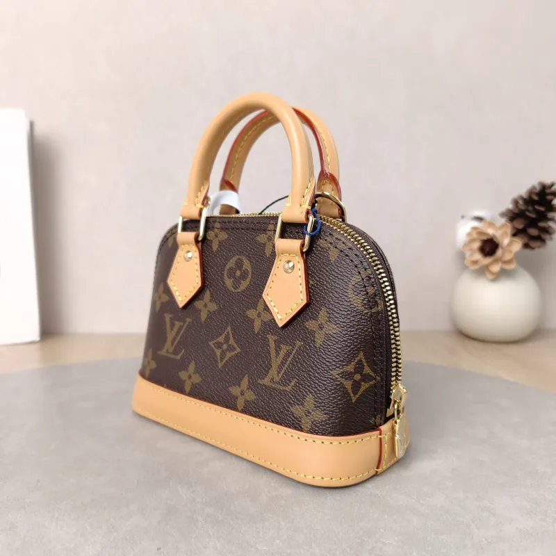 Louis Vuitton Crossbody Bag Alma Nano Monogram PVC nano 18 × 8 × 12 cm — cover view 6 of 6