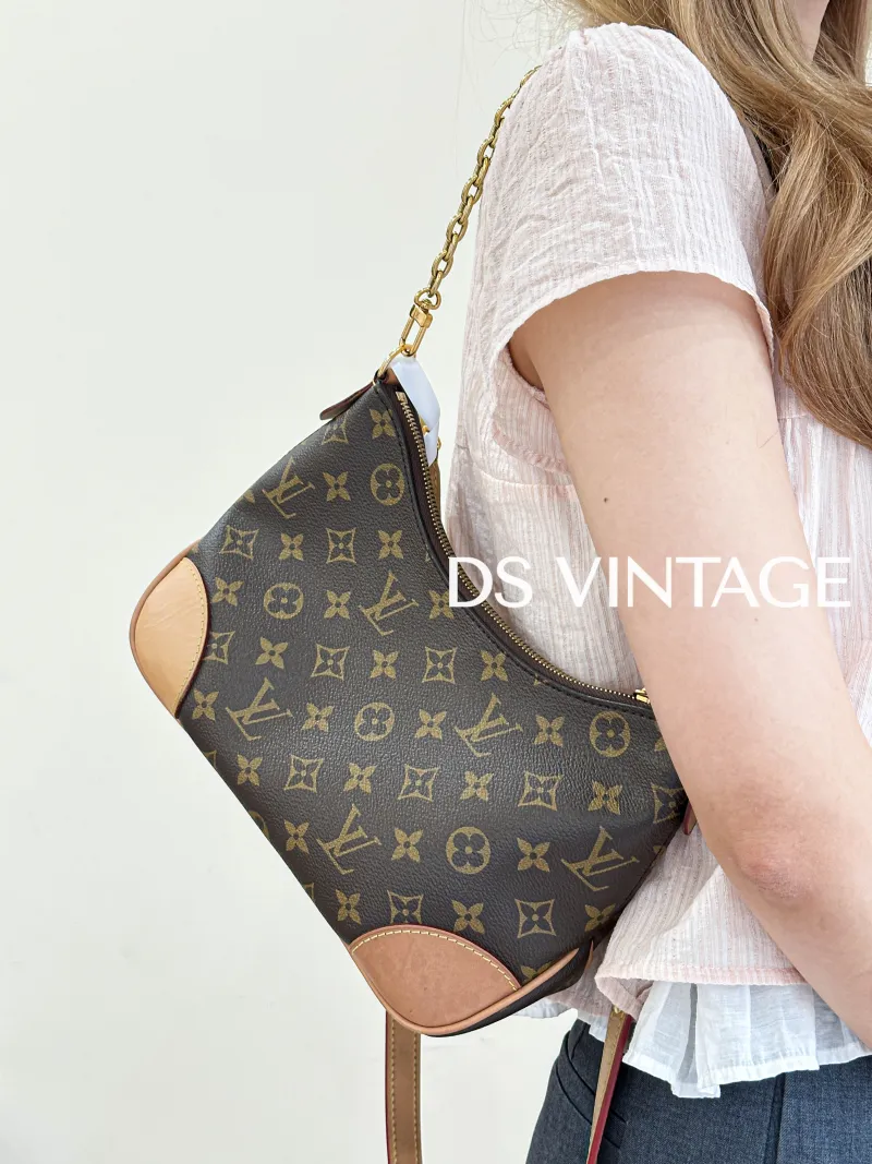 Louis Vuitton Crossbody Bag Boulogne PVC Small26 × 9.5 × 16 cm — on-model view 1 of 6