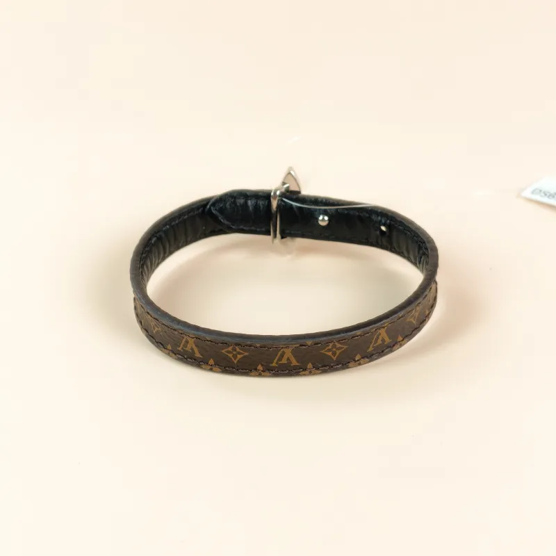 Louis Vuitton Bangle Bangle Silver Monogram One Size 20cm โ cover view 7 of 7
