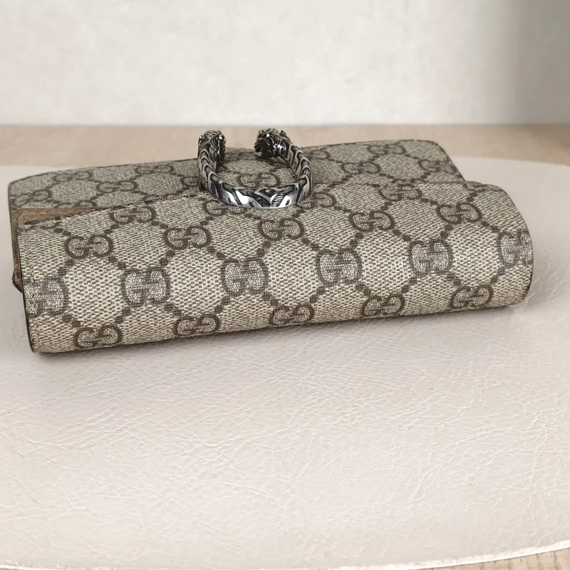GUCCI Crossbody Bag Dionysus Monogram PV Cmini16.5 × 4.5 × 10 cm — detail view 1 of 14