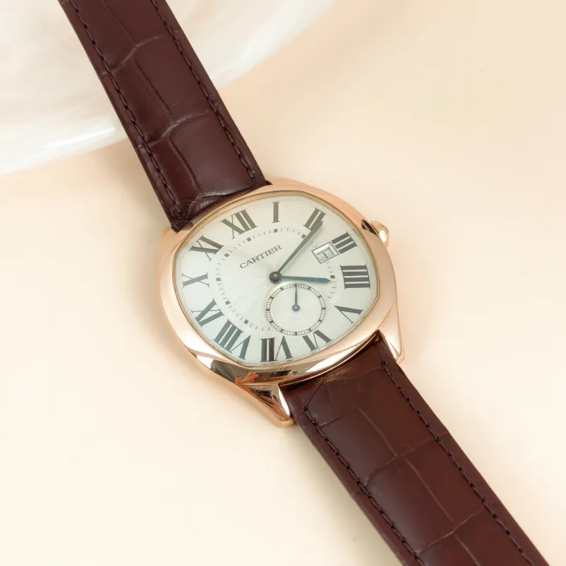 CARTIER Watch DRIVE DE Collection Watch Grey 18KR ose Gold One Size 18KR ose Gold 40*41 — cover view 10 of 11