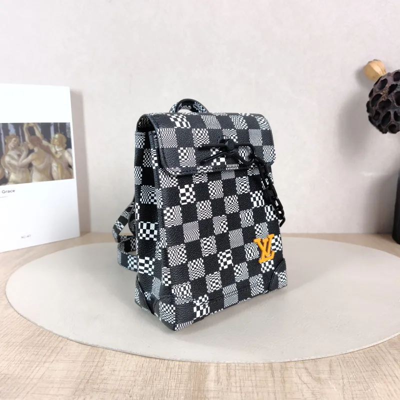 Louis Vuitton Shoulder Bag Nano Steamer Shoulder Bag Colorblock PVC nano 15 × 7 × 18 cm — cover view 3 of 5