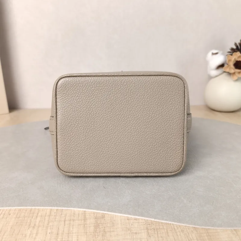 Louis Vuitton Crossbody Bag NANO NOÉ Bucket Bag Nano · White Monogram Empreinte Embossed Calfskin nano 13 × 10 × 16 cm — cover view 3 of 6